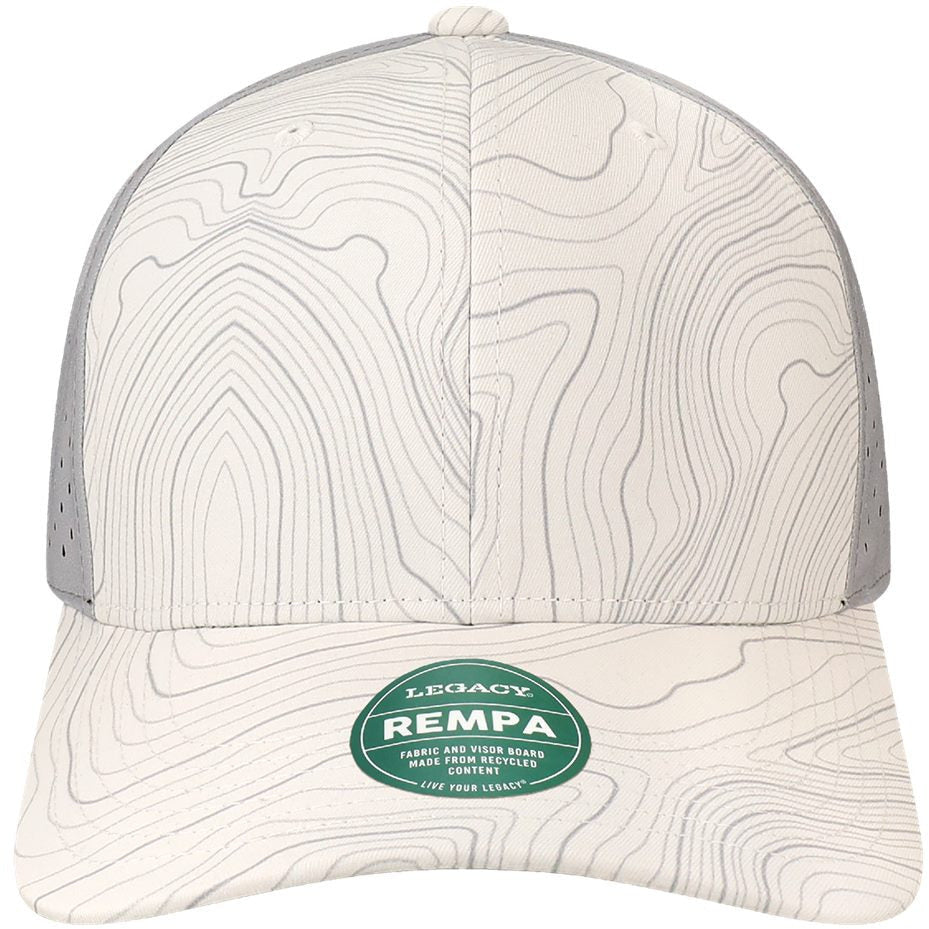 White Grey Topo